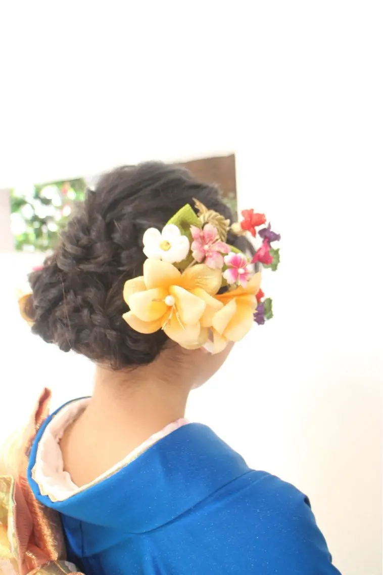 ヘアセットの写真