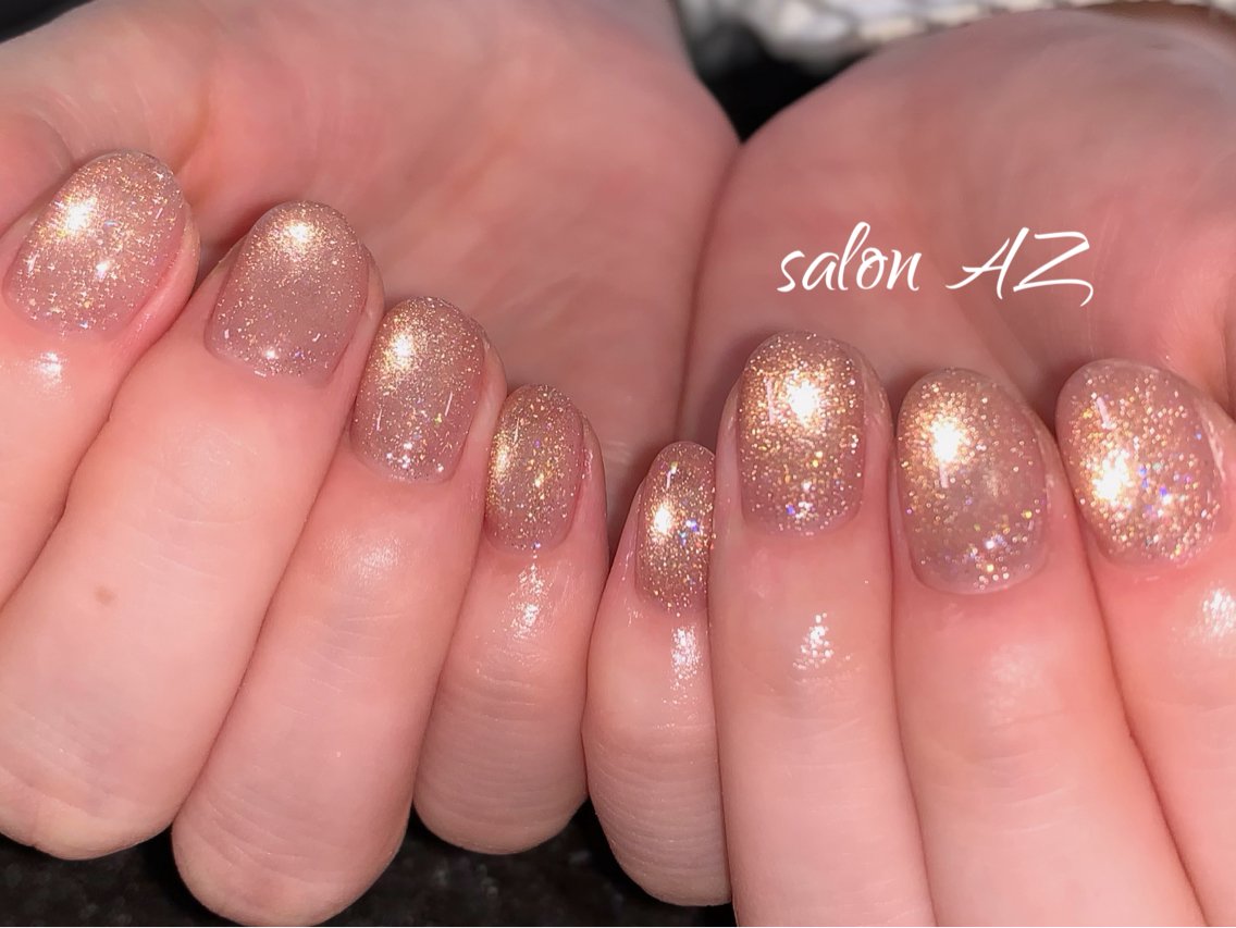 ネイル 持ち込み オフィスネイル スカルプネイル ハンドネイル salon AZ NANAのネイルデザイン