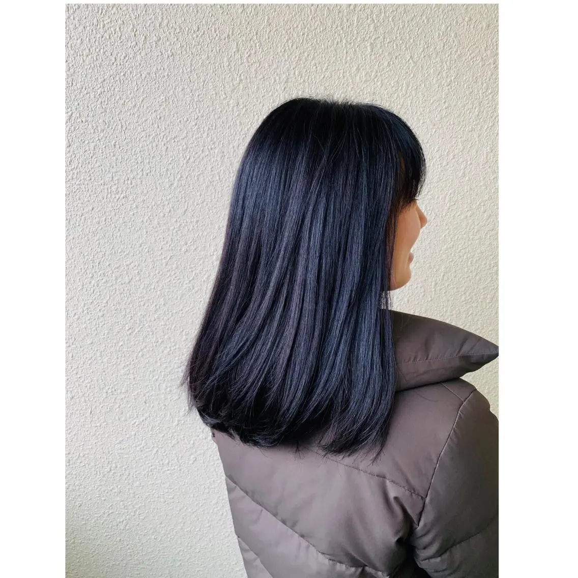 カラー 黒髪 杉山 憂人のヘアスタイル