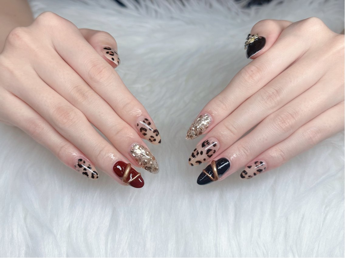 ネイル アートネイル 韓国ネイル 持ち込み ワンホンネイル ハンドネイル GOHOUBI Nail 心斎橋店のネイルデザイン