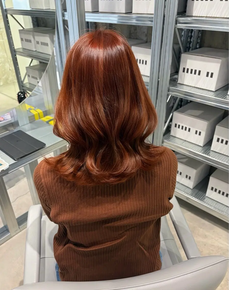 セミロング カラー ブリーチ ダブルカラー カット ヘアカラー トリートメント ダブルカラー/レイヤ ーカット 🤍ゆきなのヘアスタイル