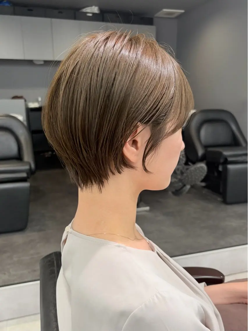 【 ショート限定 💕】似合わせカット＋1stepトリートメント　☆写真の様なスタイルにさせて頂ける方☆の写真