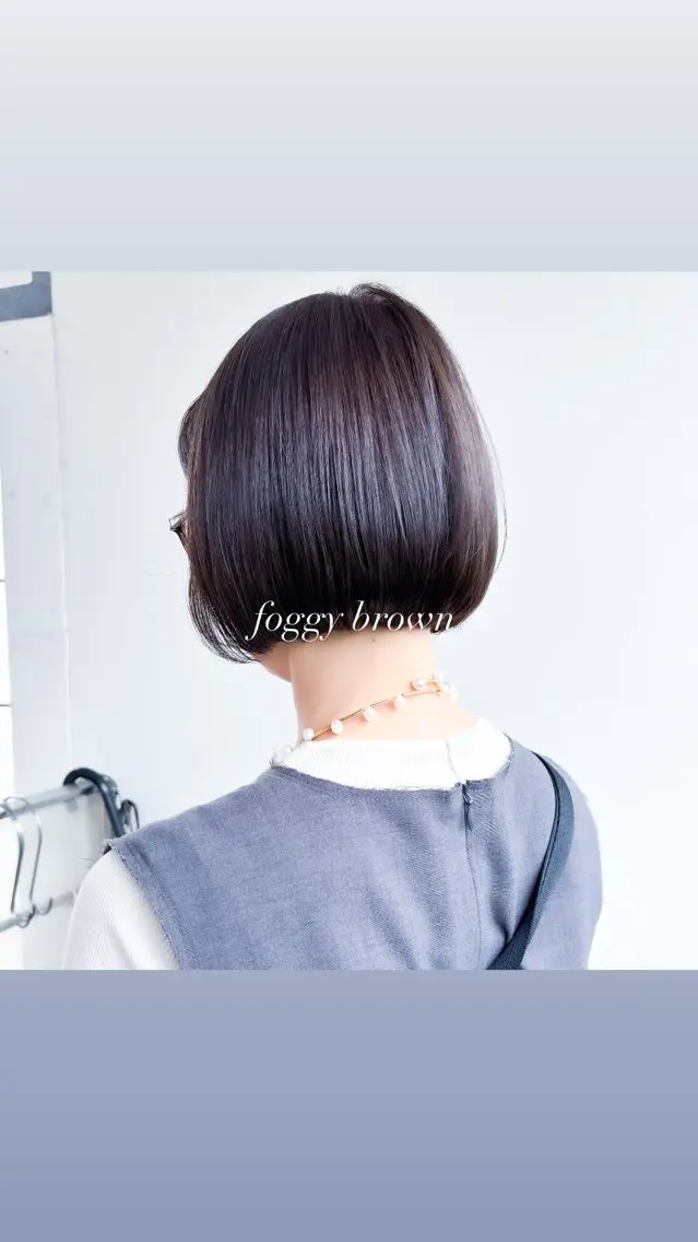 ショート カラー カット ヘアカラー 艶カラー🫧 猿渡 響のヘアスタイル