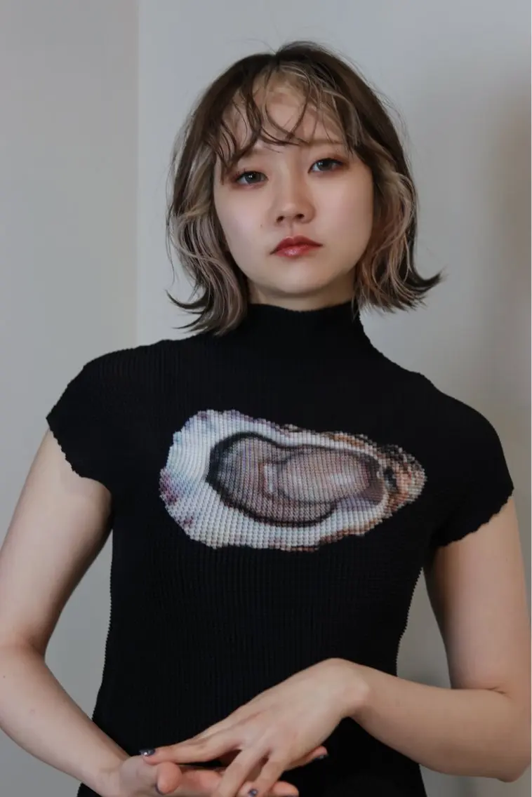 ミディアム カラー 浅野 匠のヘアスタイル