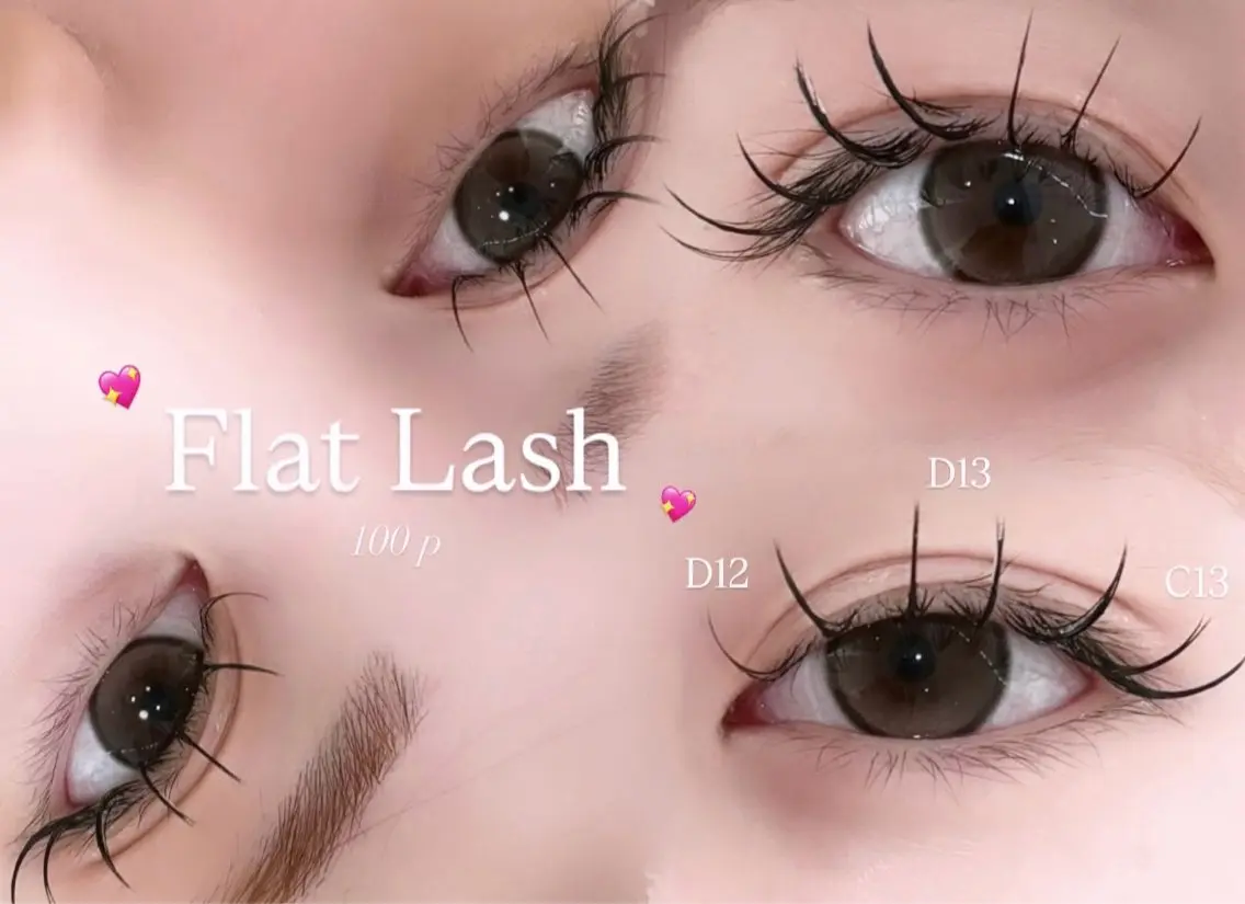 【平日限定🌻】Flat Lash🎀 100本！¥1,000の写真