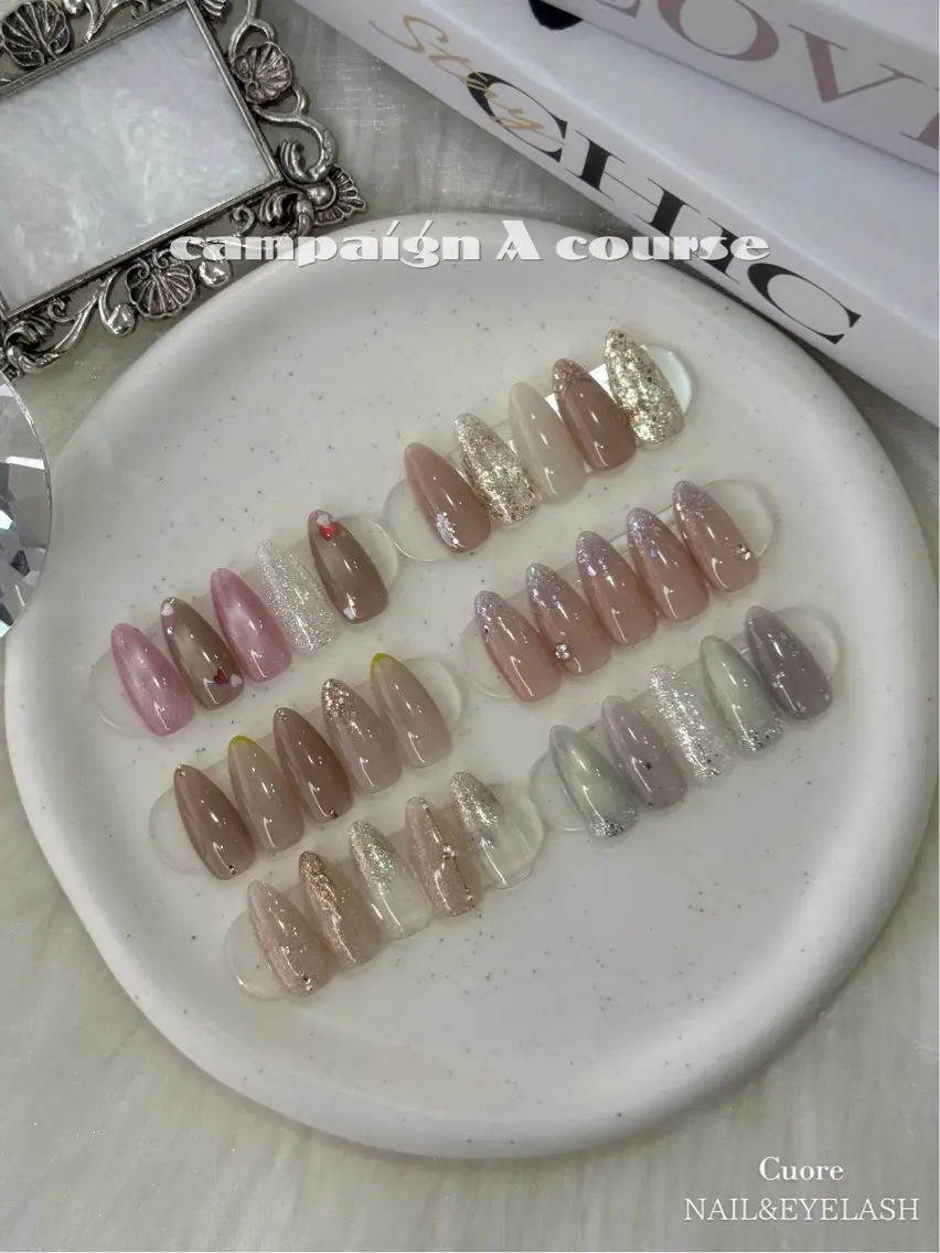 オフ有【定額】ハンドキャンペーンネイルの写真