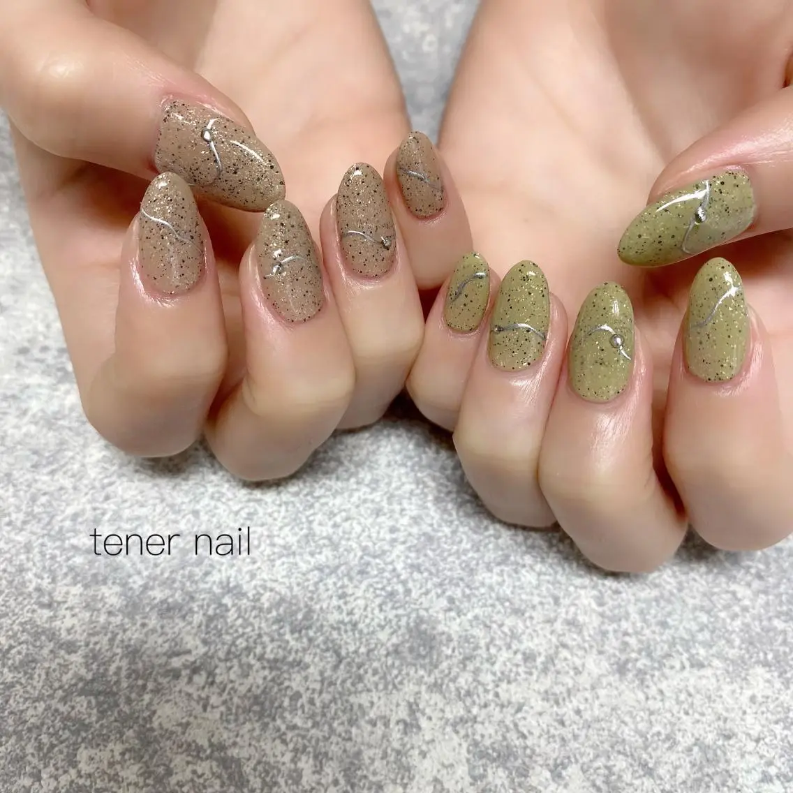 ネイル ニュアンスネイル テネルネイル tener nailのネイルデザイン
