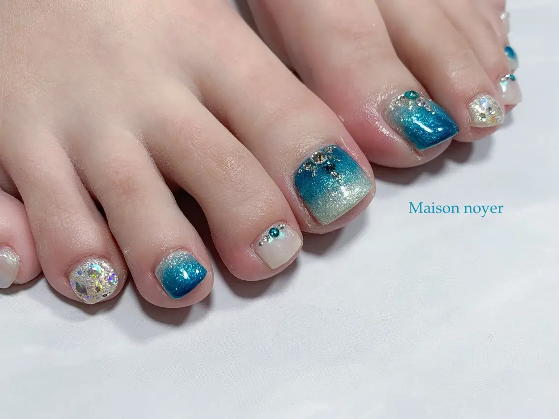 ネイル フットネイル Maison noyerのネイルデザイン