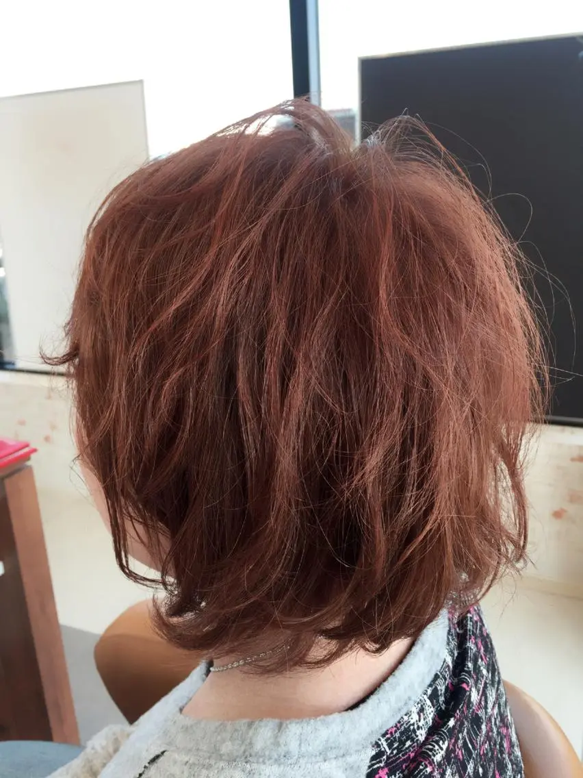 ☆大人気☆クーポン❗️カット＋艶カラー＋コスメパーマの写真