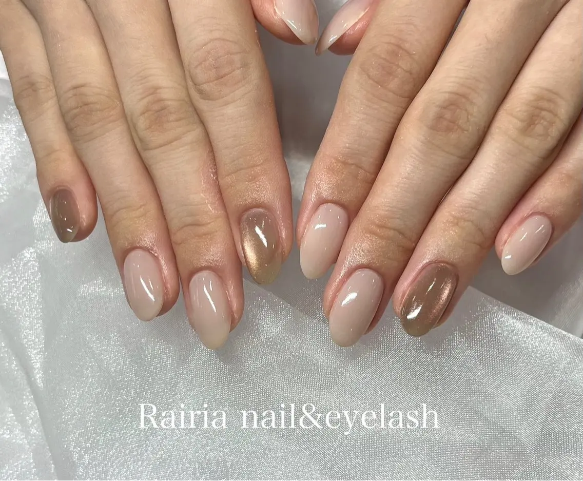 ネイル ハンドネイル rairiaharu パラジェルのネイルデザイン