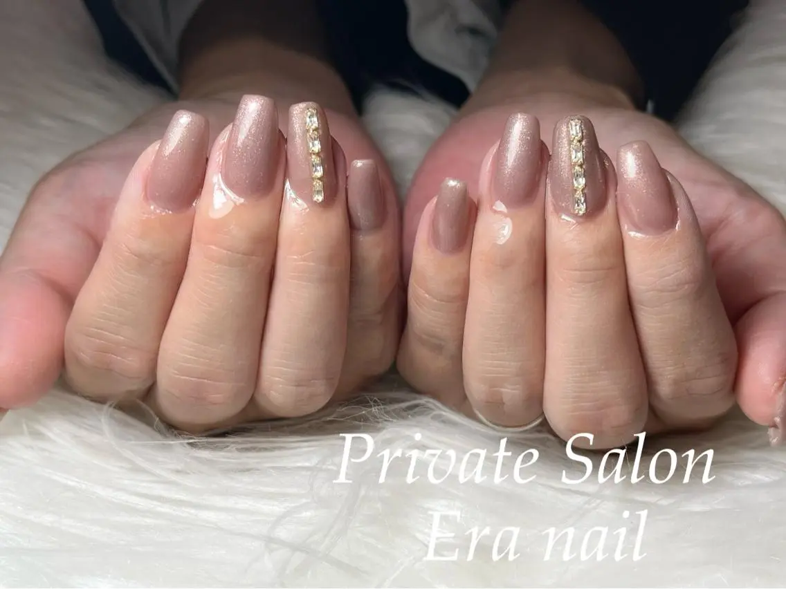 ネイル ワンカラーネイル ハンドネイル Era nailのネイルデザイン