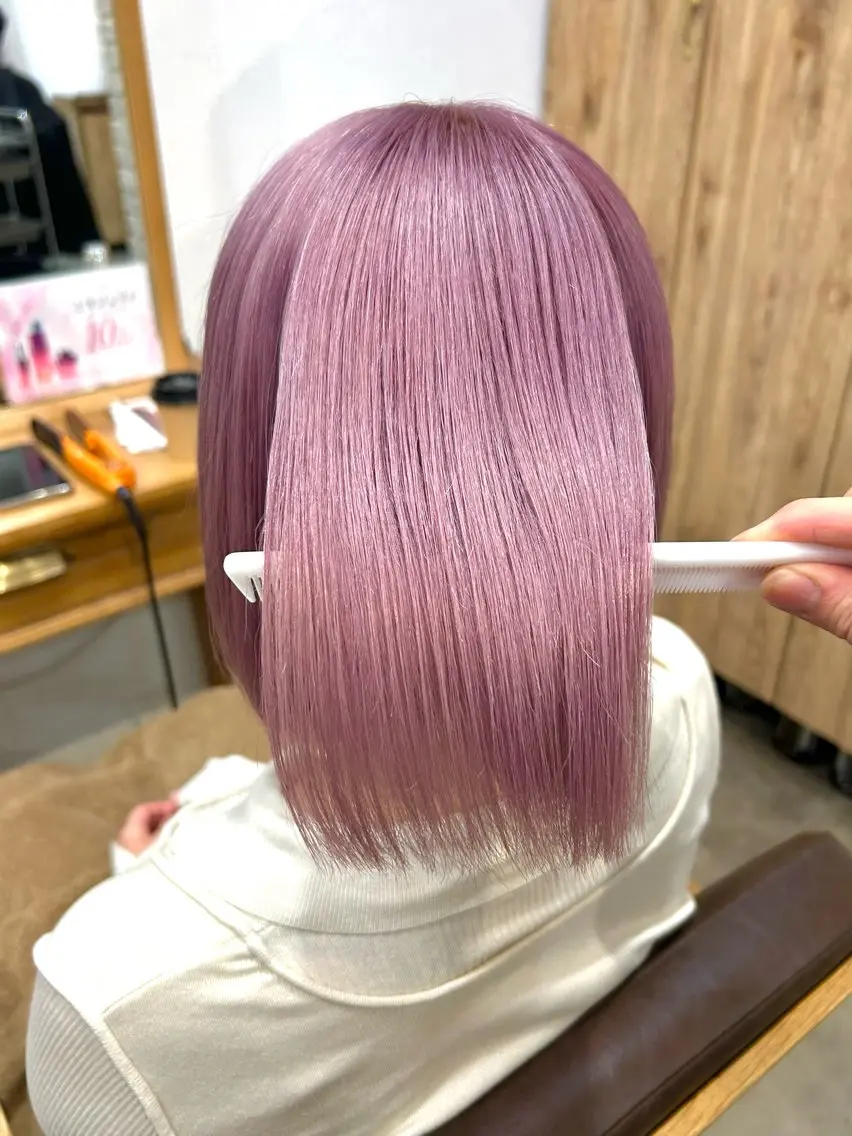 ミディアム ヘアカラー ︎☀️はるき︎︎☁️ ショートモデル募集のヘアスタイル