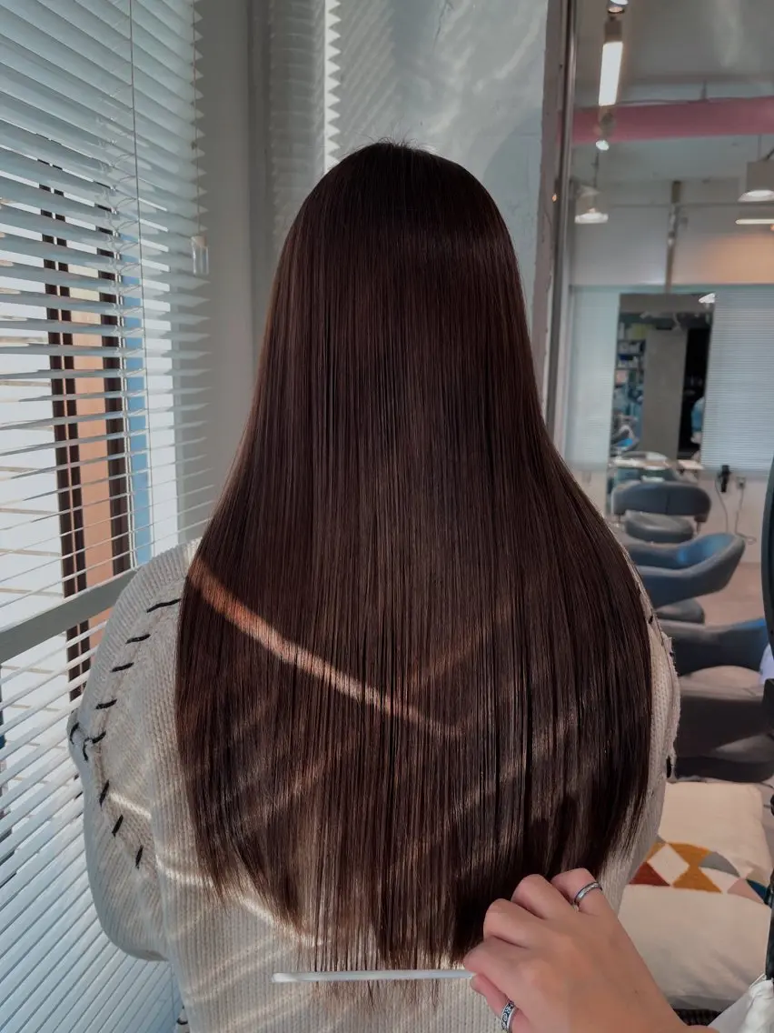 ロング トリートメント 透明感カラー🕊🤍 アサノ  マユのヘアスタイル