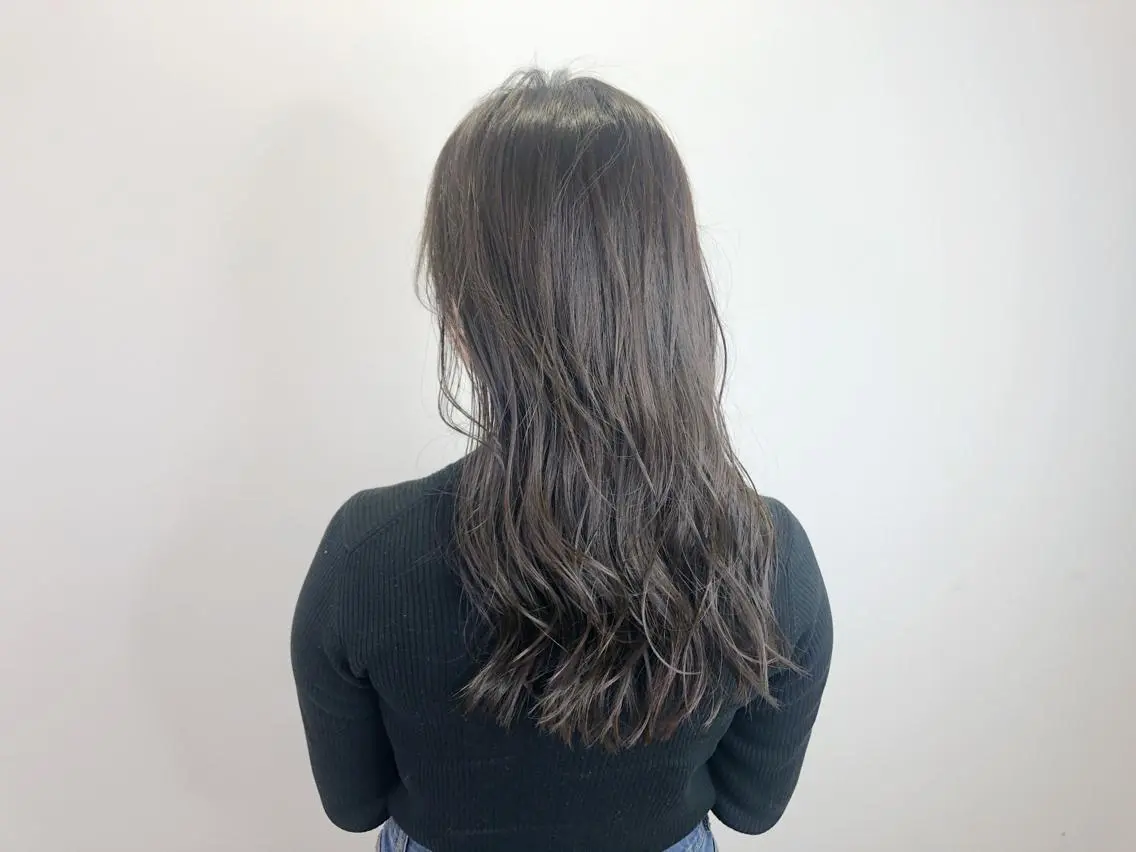 ロング カラー 関 京磨のヘアスタイル