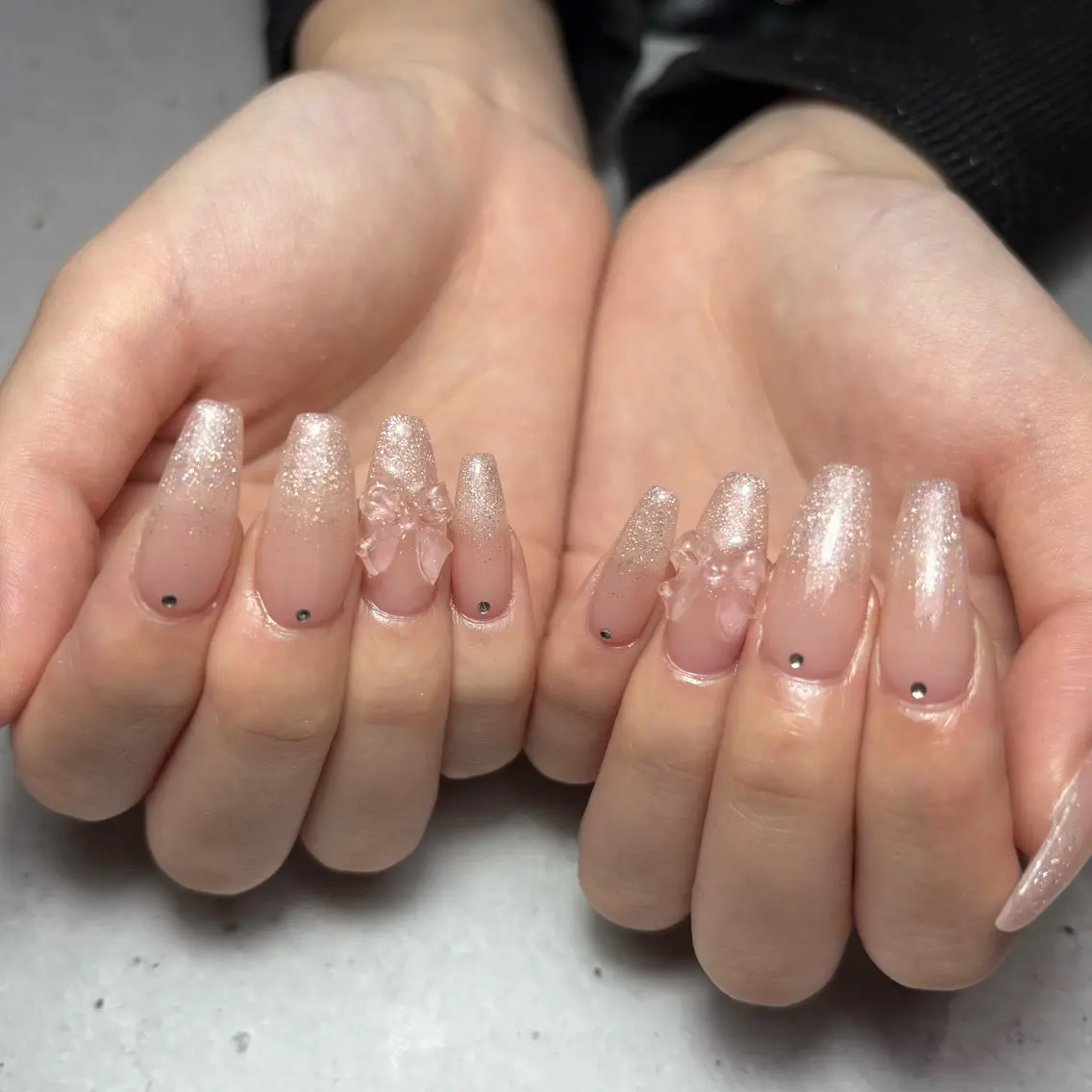 👑グラデーションネイル【カラーorラメ🆗】の写真