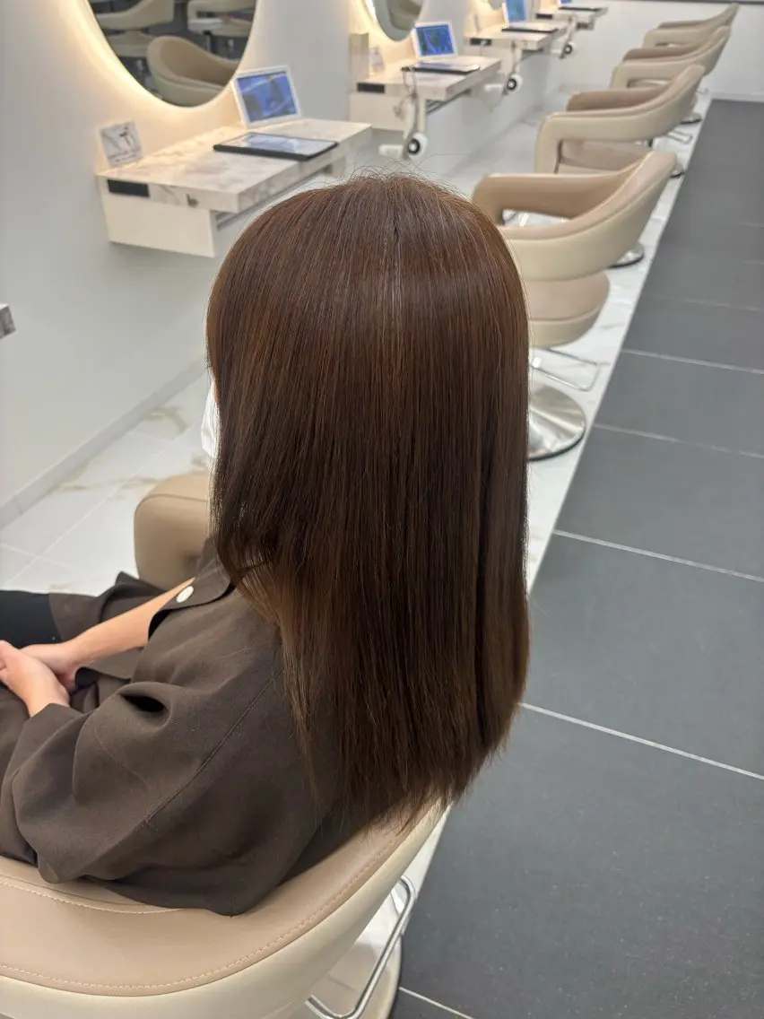 ロング しんさか れいとのヘアスタイル