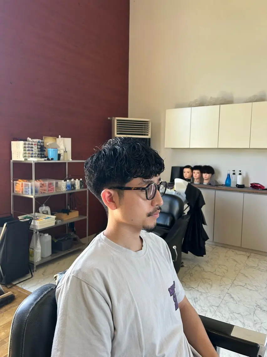 パーマ メンズ パーマ ONECLIPZ 兼子　啓のヘアスタイル