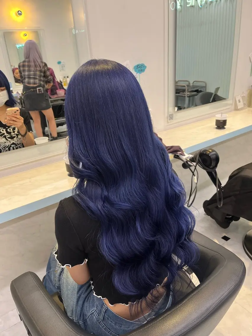 ロング カラー ヘアカラー トリートメント ブリーチカラー 🩵MIZUKIのヘアスタイル