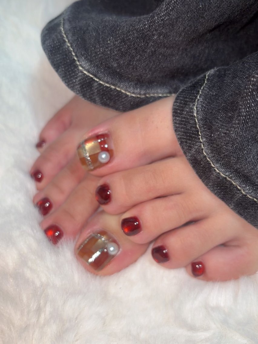 ネイル フットネイル nailsalon JOIEのネイルデザイン