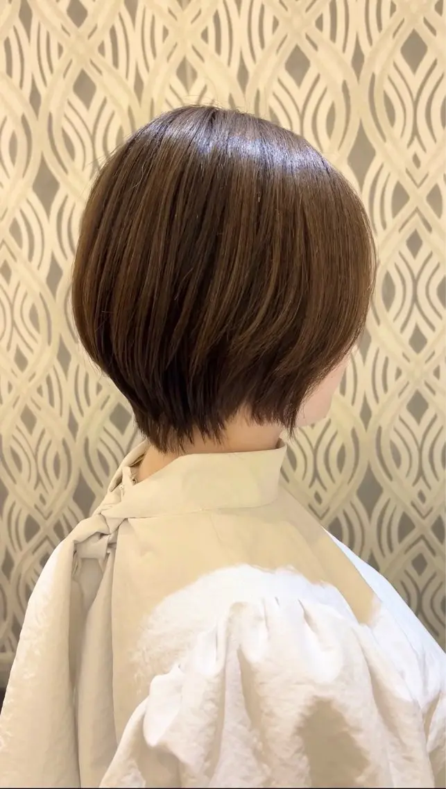 ショート 中野 栞里のヘアスタイル