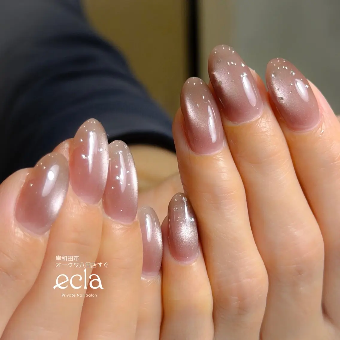 ネイル マグネットネイル シンプルネイル Nail Salon ecla 〜エクラ〜のネイルデザイン