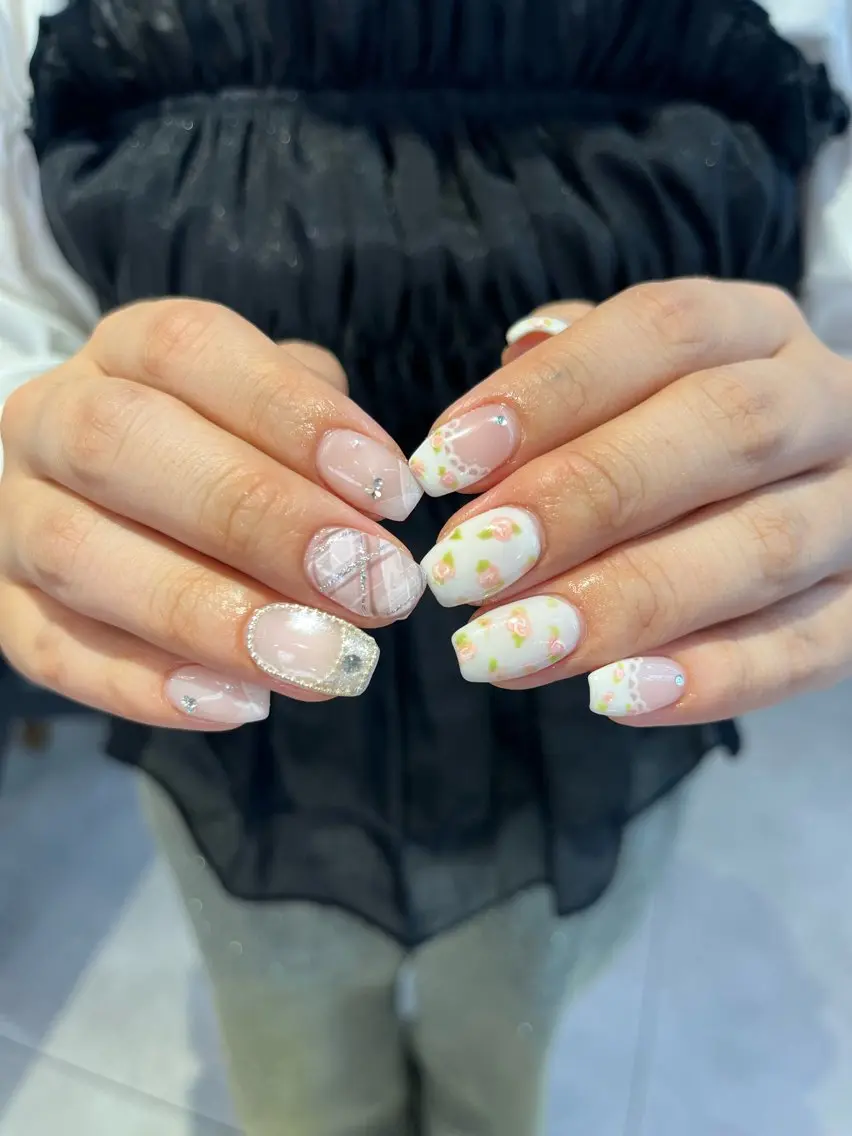 💞オフありデザインネイル💞持ち込みデザイン◎の写真