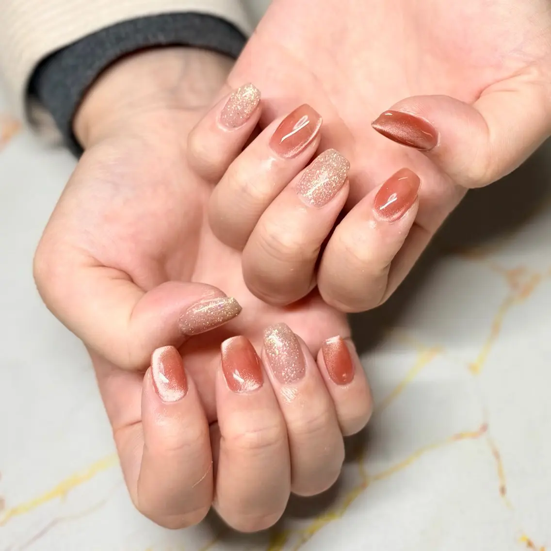 ネイル ハンドネイル フットネイル R.nail 蘭のネイルデザイン