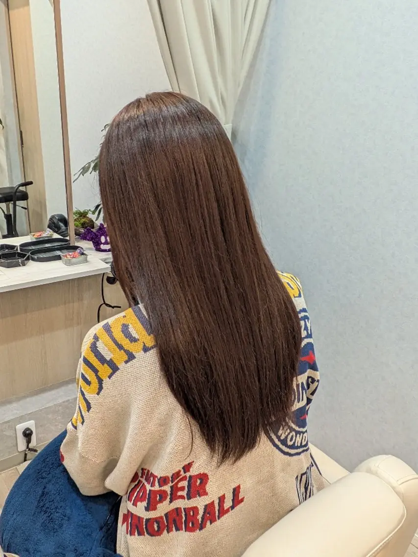 カラー ヘアカラー 竹田 夏歩のヘアスタイル