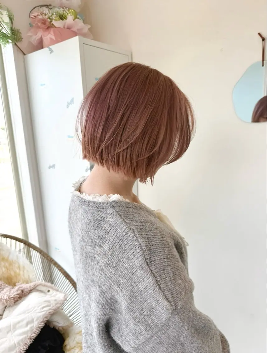 ショート カラー マエダ シュンのヘアスタイル
