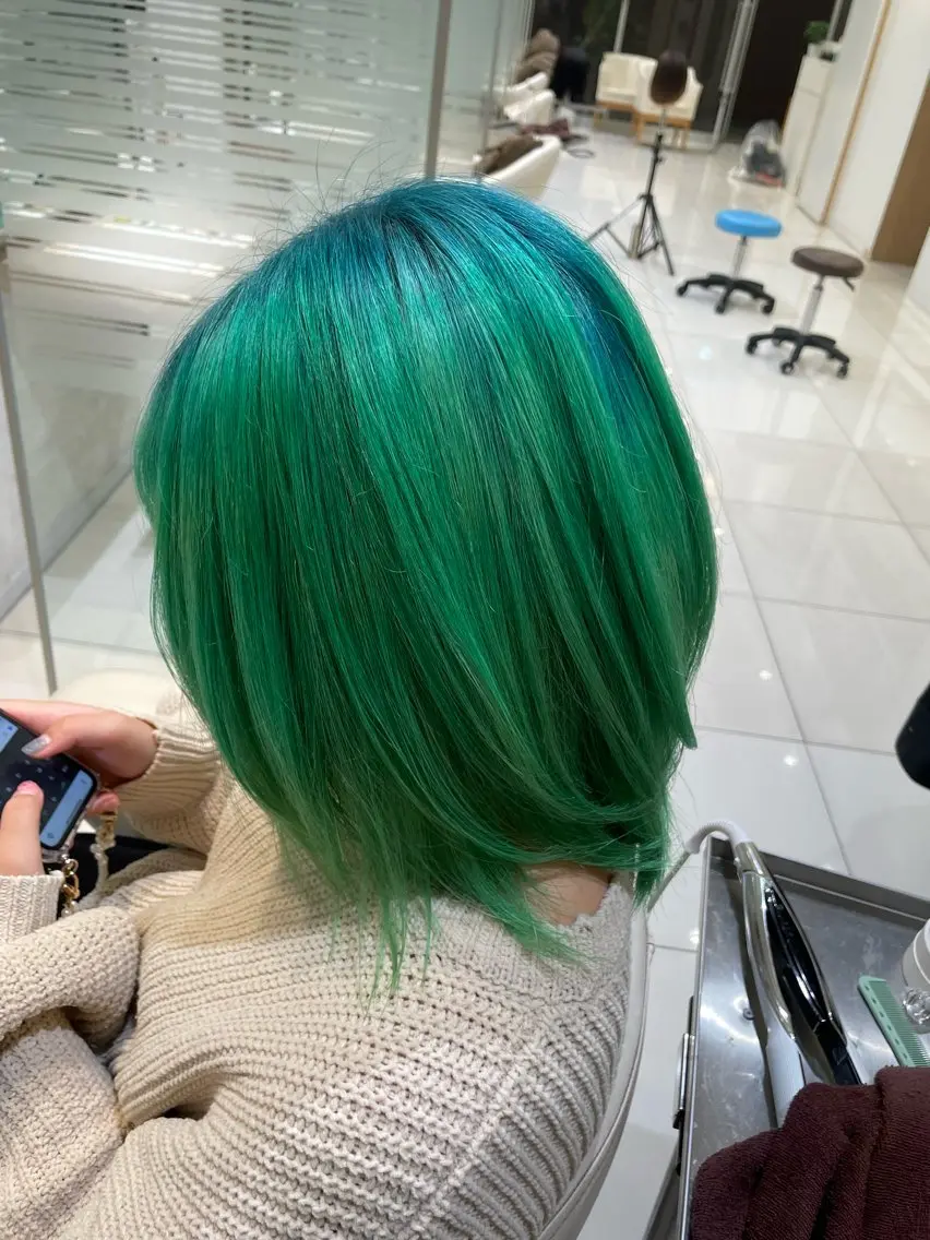 カラー 透明感カラー ダブルカラー 🫧L`pul🫧 yuiのヘアスタイル