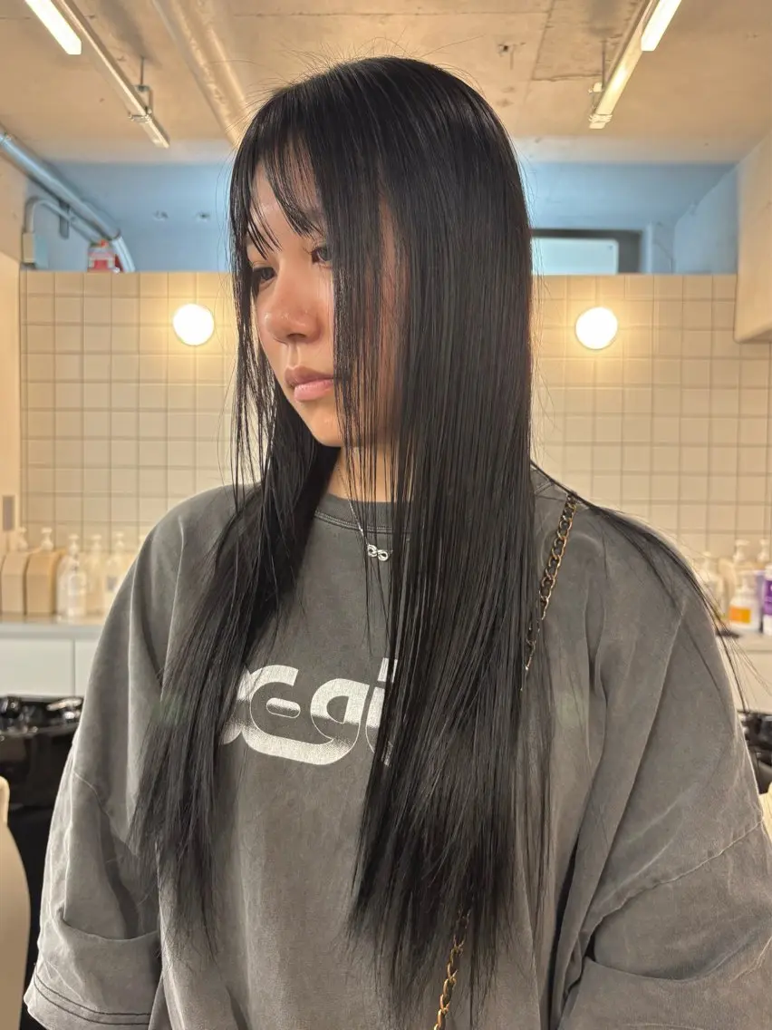カラー ヘアカラー 浪瀧 優季のヘアスタイル