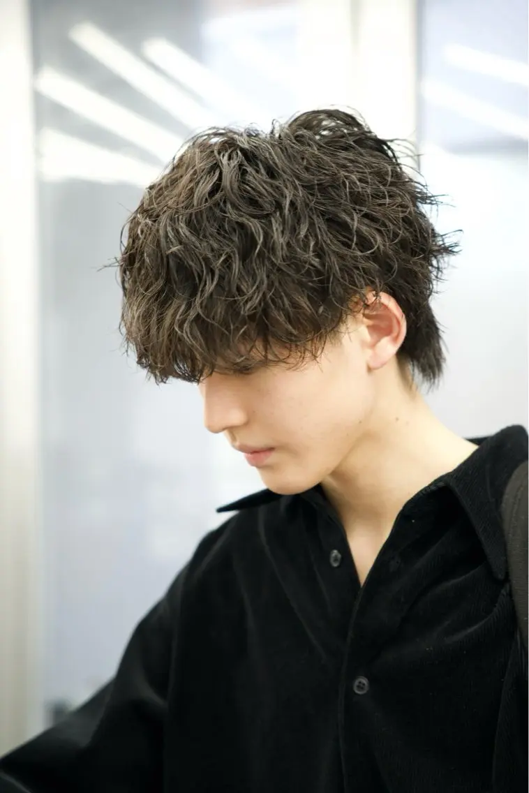 ショート パーマ メンズ 👑未来の神童👑 しょーたのヘアスタイル