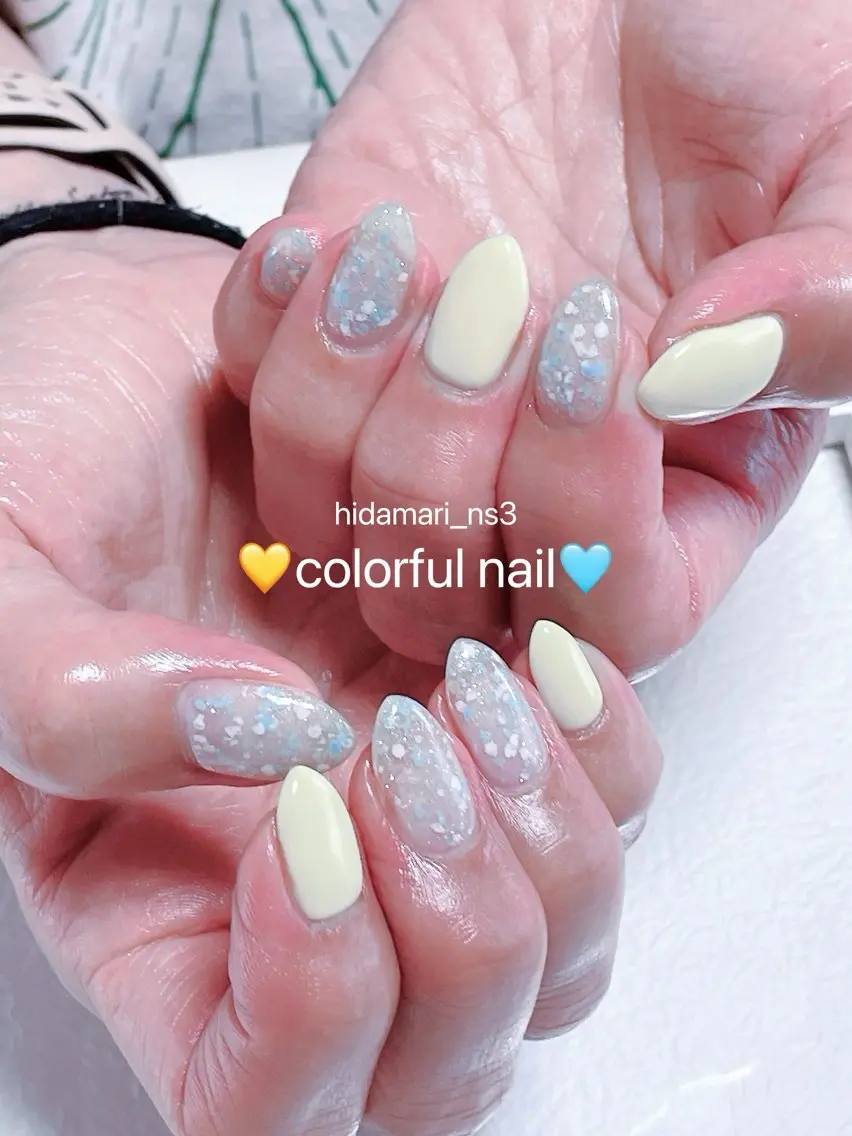 ネイル マグネットネイル ミラーネイル NailSalon ひだまりのネイルデザイン
