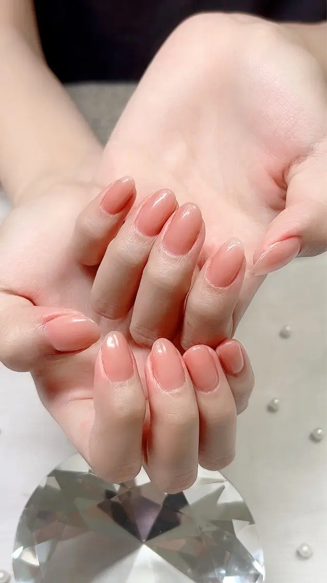 ネイル フラッシュネイル ラメ(グリッター) マグネットネイル ワンカラーネイル Cute Tips nailのネイルデザイン