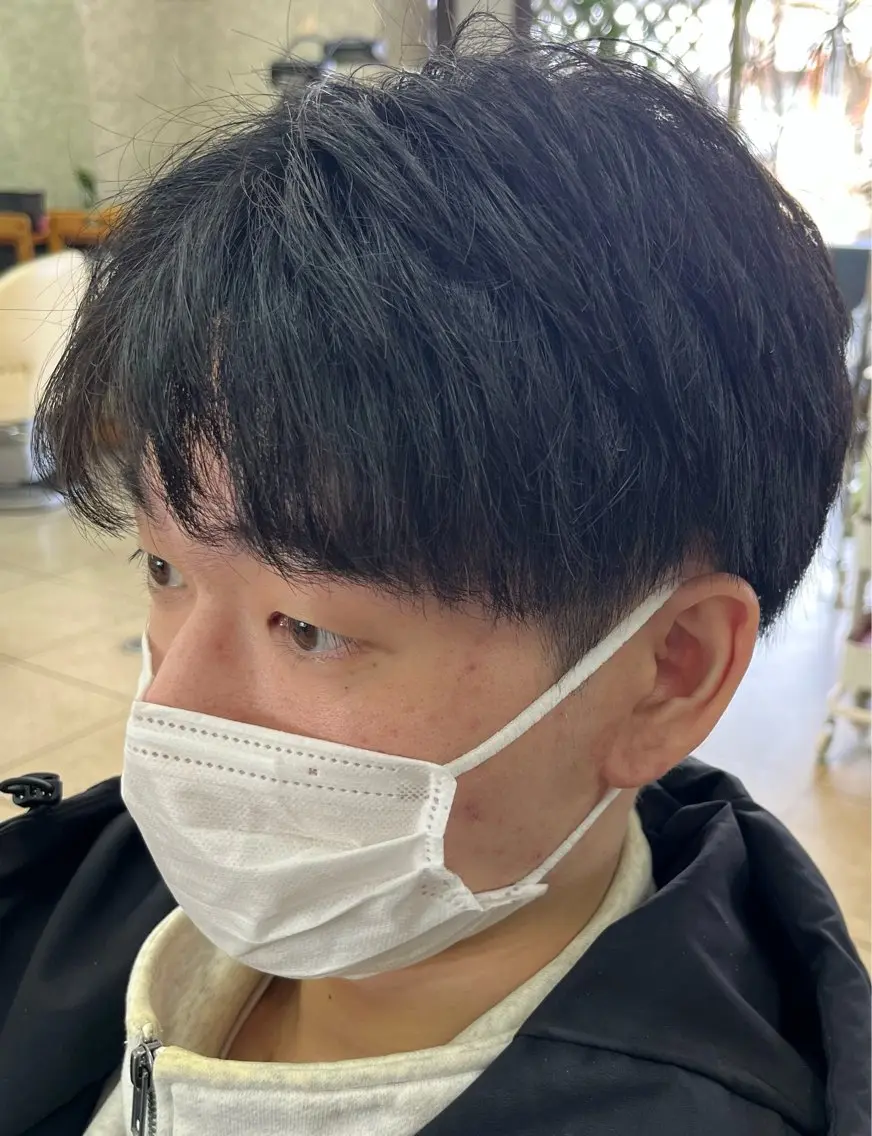 ショート メンズ カット 熊谷 拓海のヘアスタイル