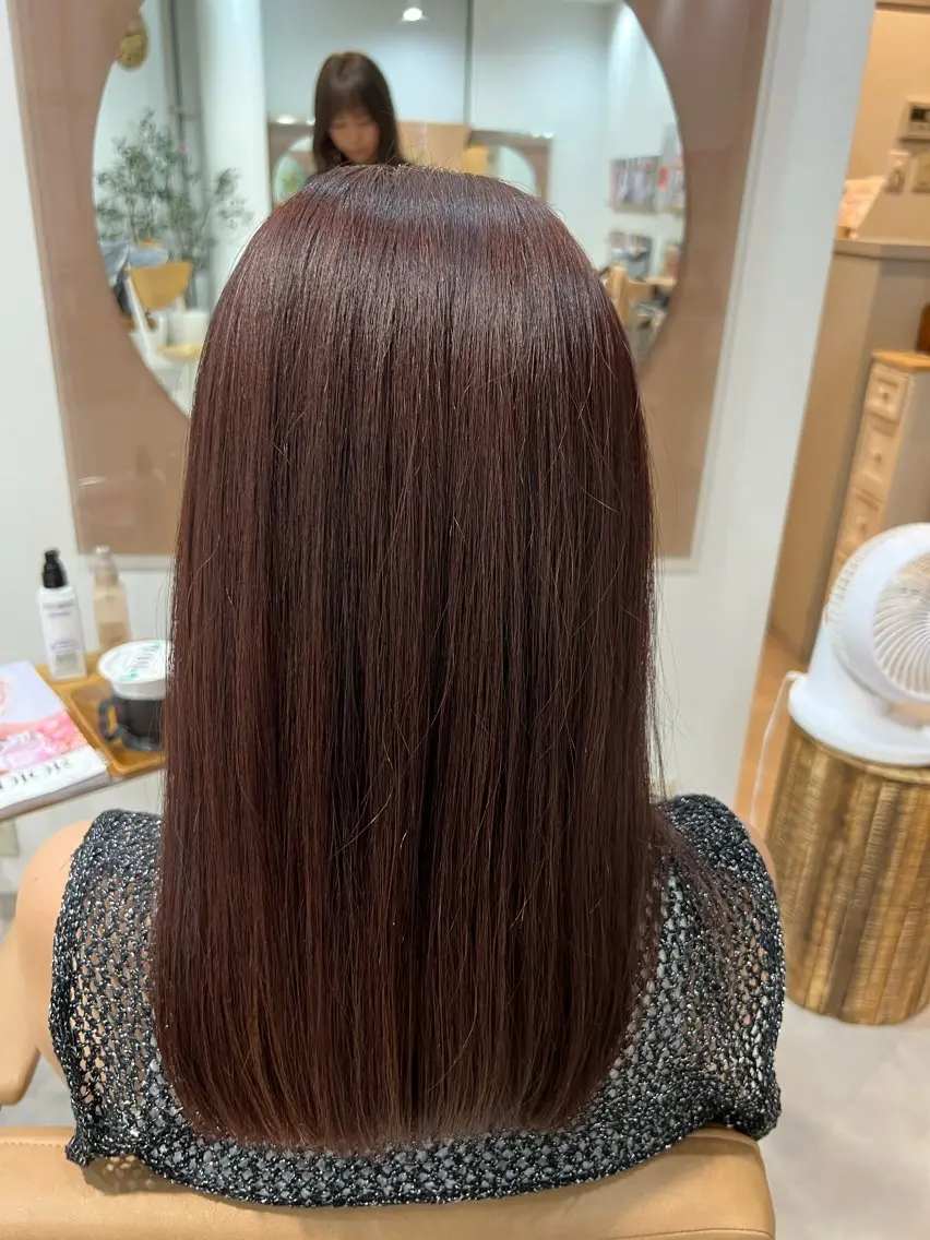 カラー ハラダユウカ flower西明石店のヘアスタイル