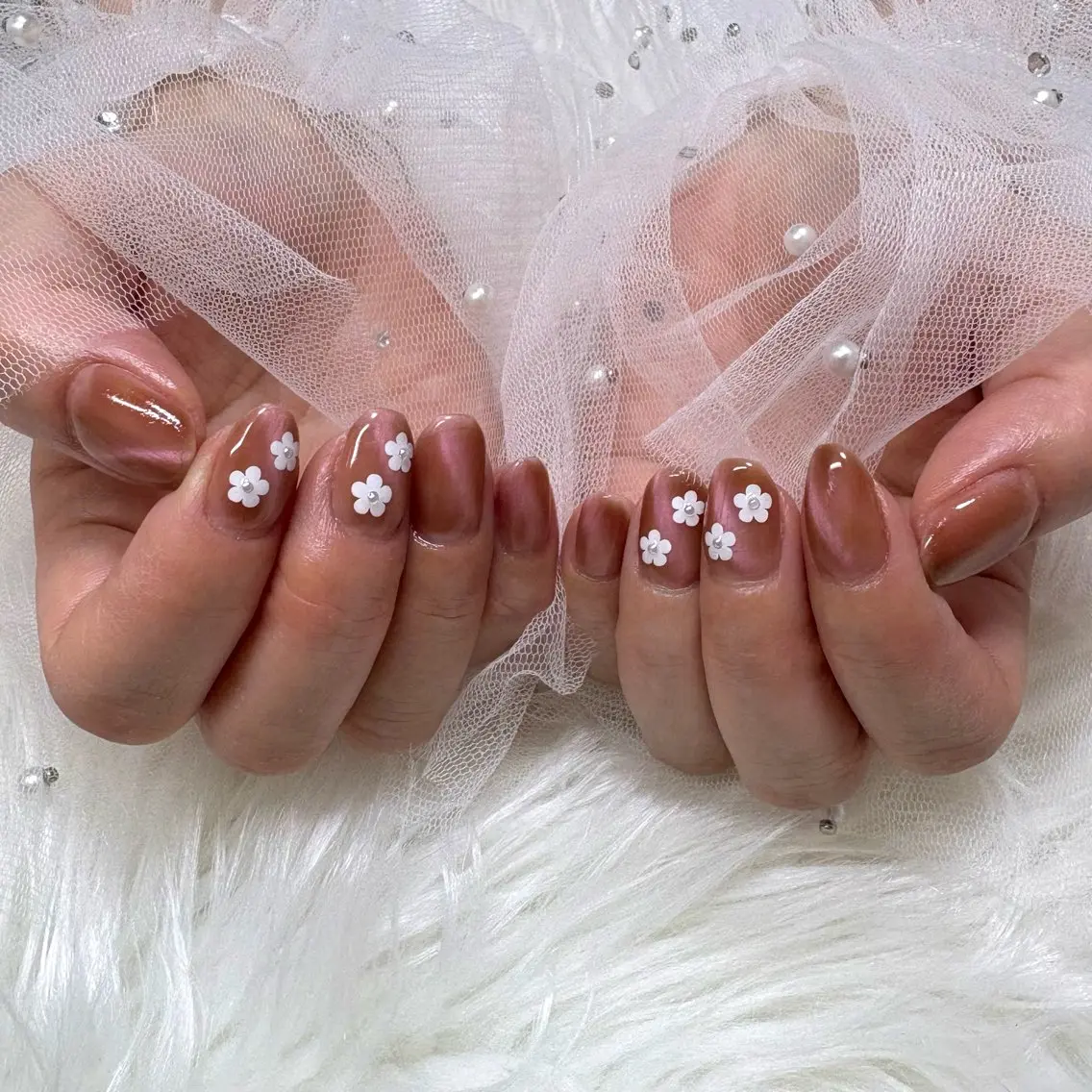 ネイル マグネットネイル ハンドネイル SHINE nail salonのネイルデザイン