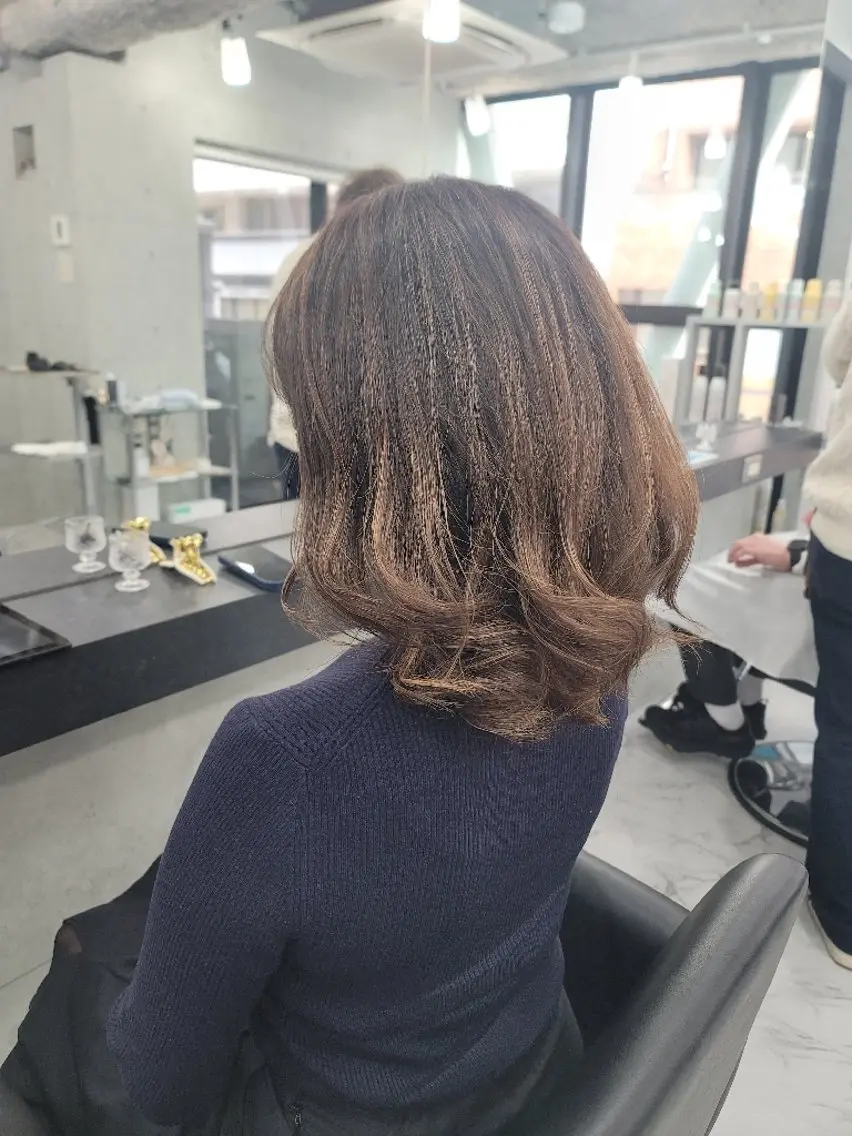 ロング カラー ヘアアレンジ ❇️安達 優心❇️ レイヤー/艶髪特化のヘアスタイル