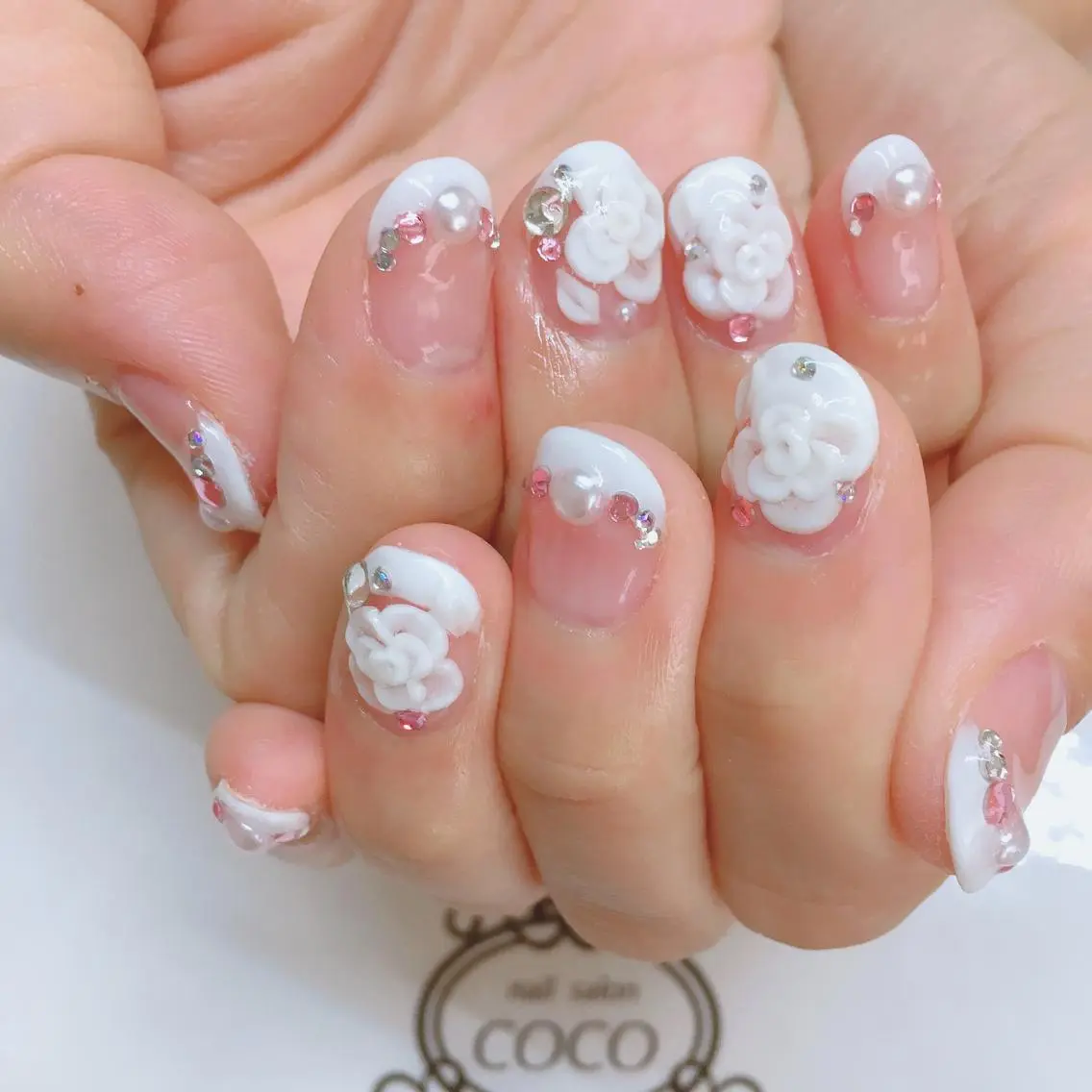 ショート カラー パーマ ヘアアレンジ メンズ キッズ ネイル マツエク・マツパ nail Berunaのネイルデザイン