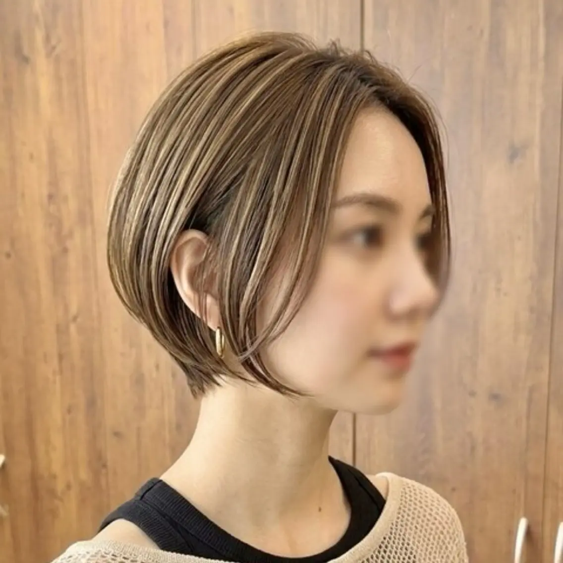 ショート 無料カットモデル 渋谷/ ユナのヘアスタイル
