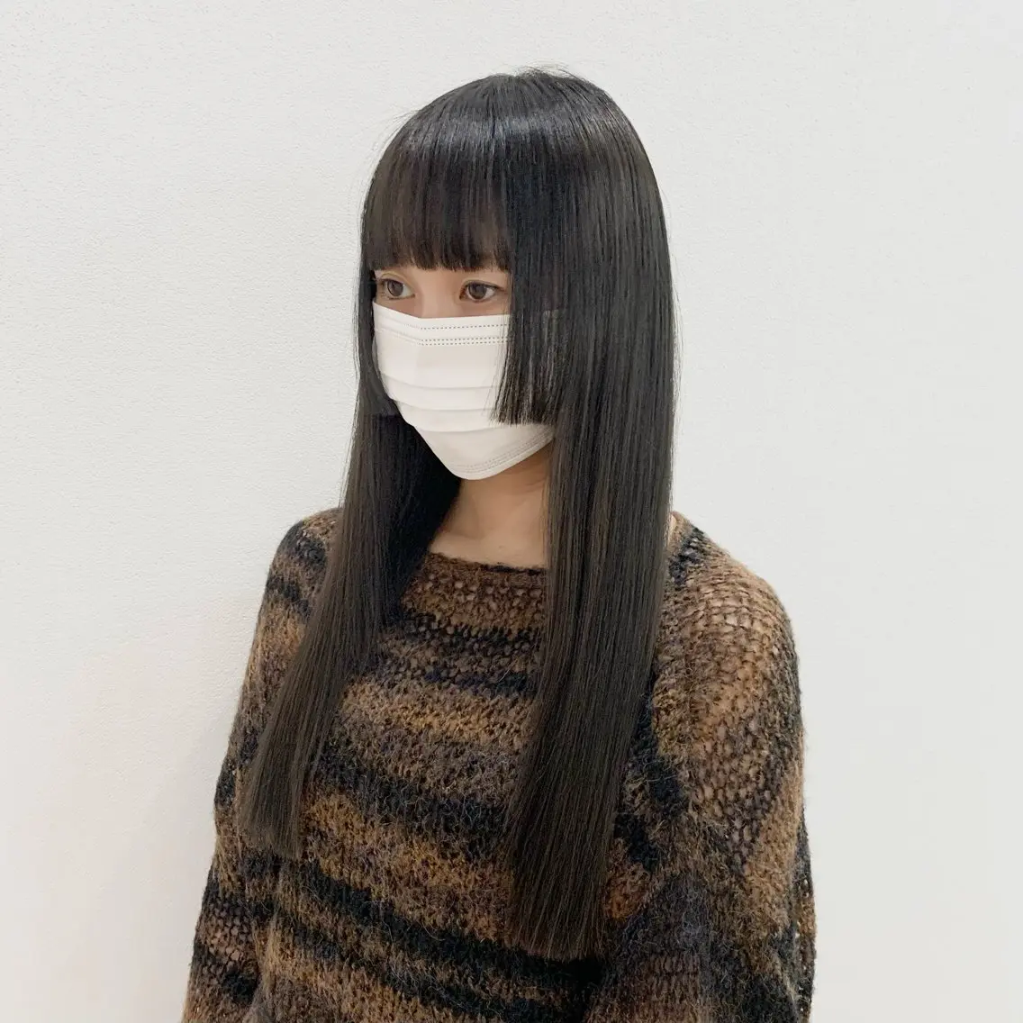 ロング カラー ヘアアレンジ キヨミ 韓国レイヤーカットのヘアスタイル