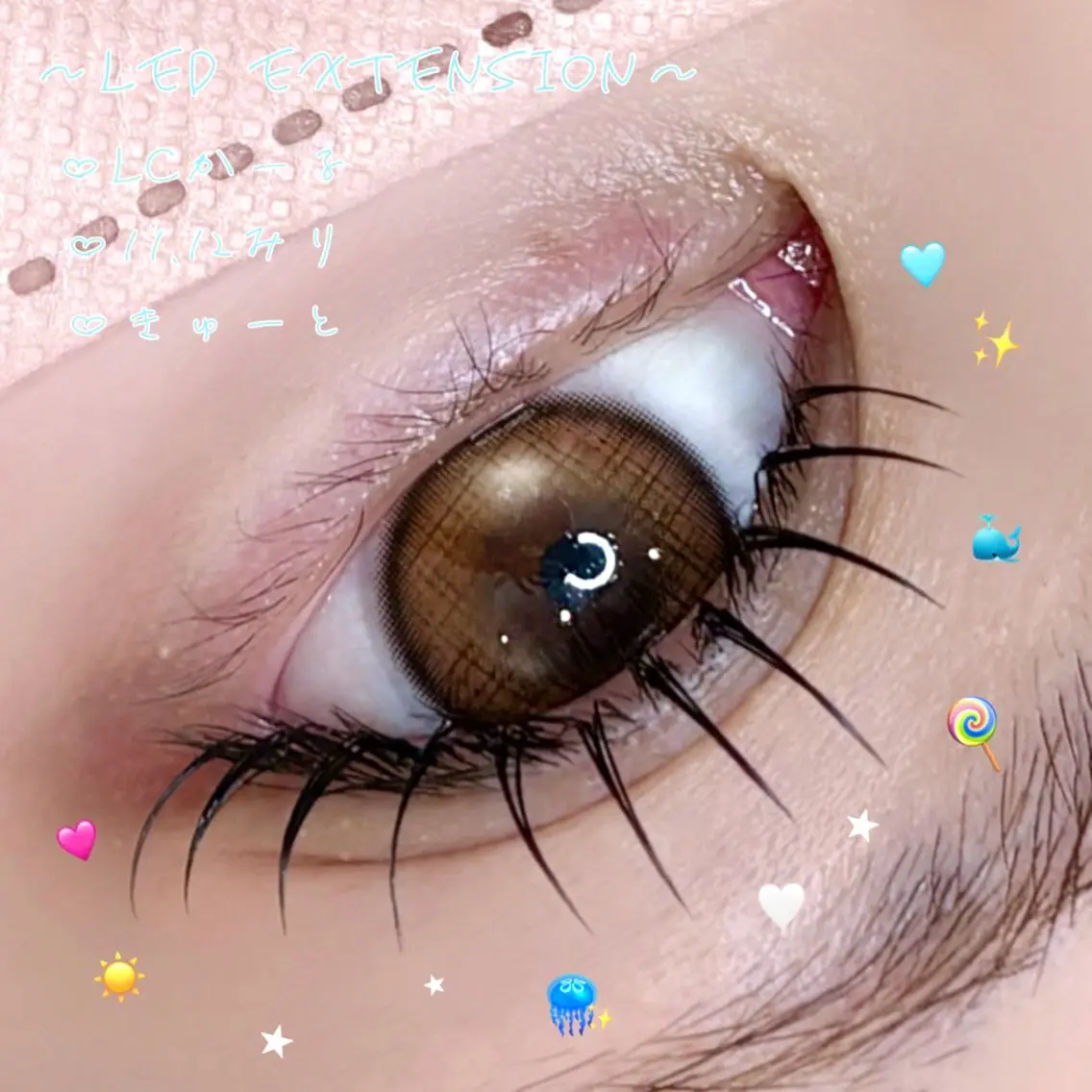 マツエク・マツパ マツエク LASHmuse MISAKIのマツエク・マツパデザイン