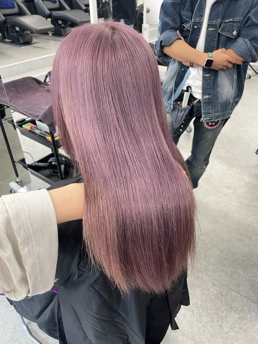 カラー ヘアカラー akari🎀🤍 ガーリーstyleのヘアスタイル