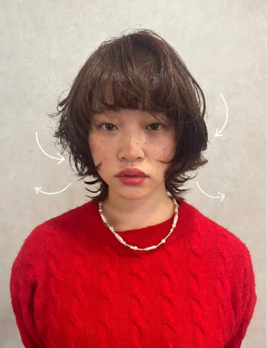 ヘアアレンジ いまい ちひろのヘアスタイル