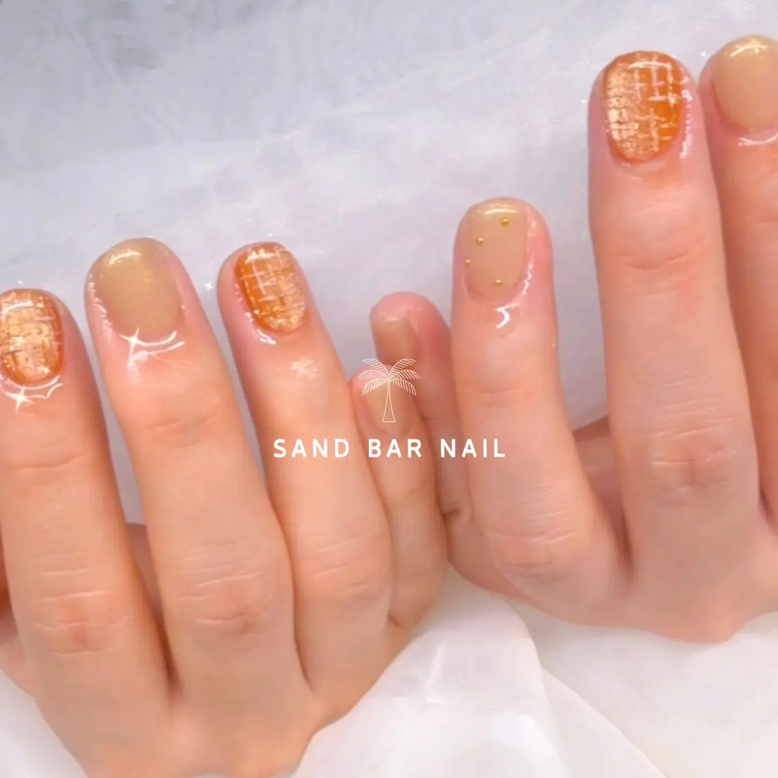 ネイル ハンドネイル SAND BAR NAILのネイルデザイン