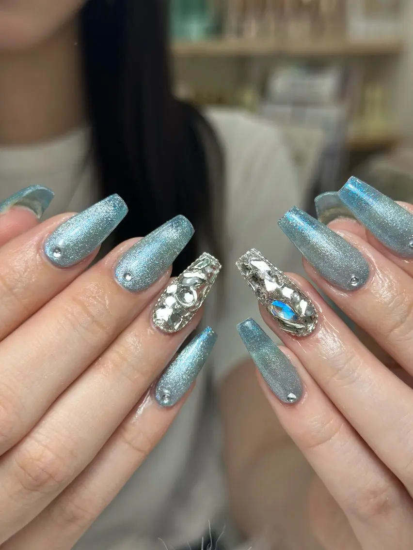 ネイル フレンチネイル グラデーション 韓国ネイル マグネットネイル シンプルネイル CoMo Nailのネイルデザイン