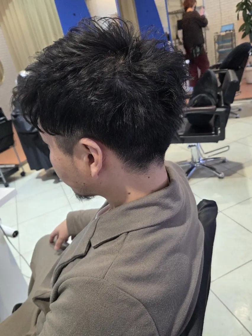 ショート カット パーマ トリートメント 武鹿野 光江のヘアスタイル