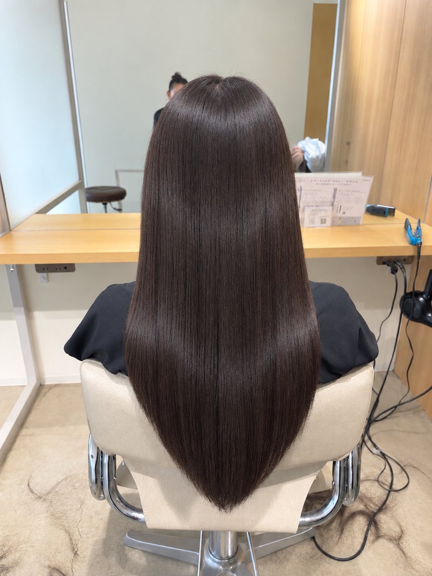 ロング 髪質改善 カット 縮毛矯正 トリートメント 名古屋 ERIKAのヘアスタイル