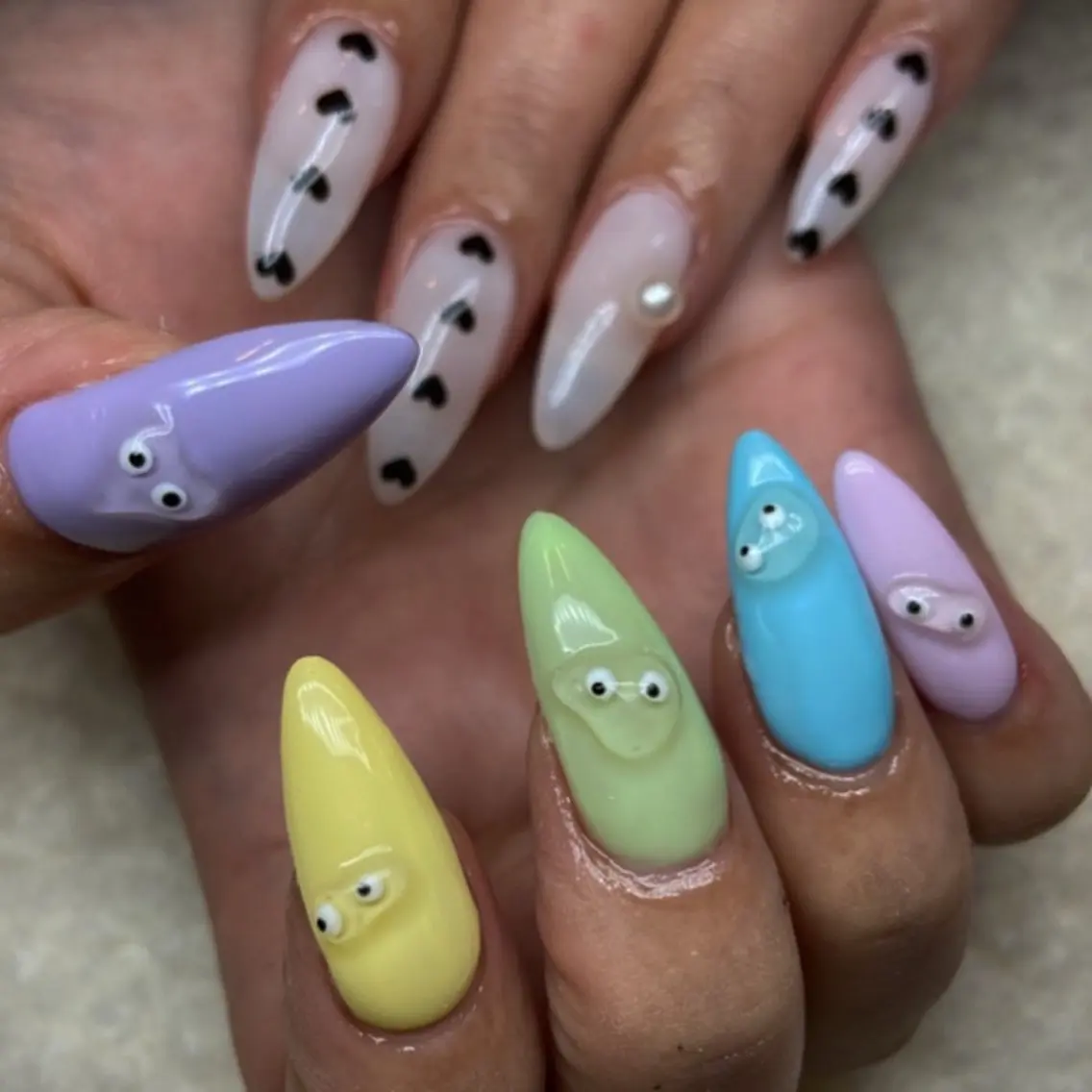 ネイル 💎ラピスラズリ💎 RIONAのネイルデザイン