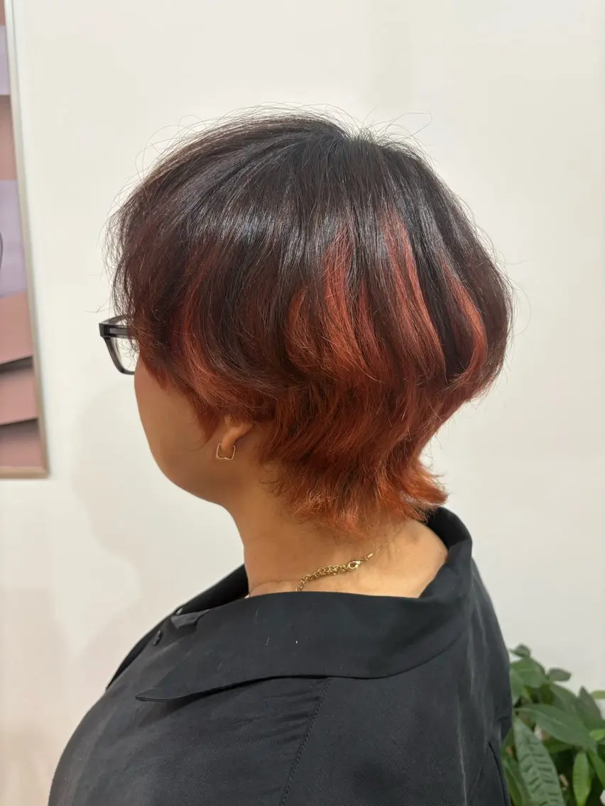 カラー インナーカラー ヘアカラー CUT純 キリナのヘアスタイル